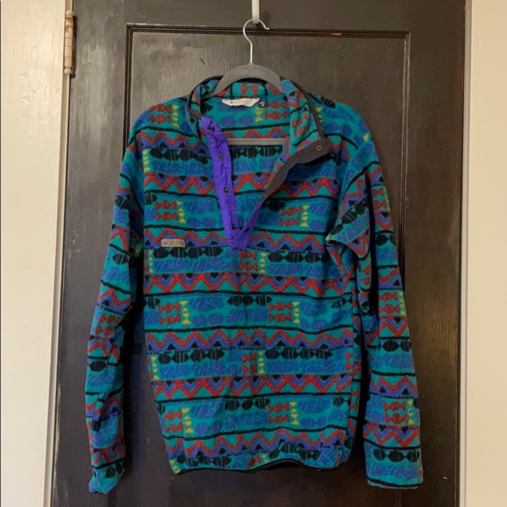 Columbia 1/4 Button Fleece